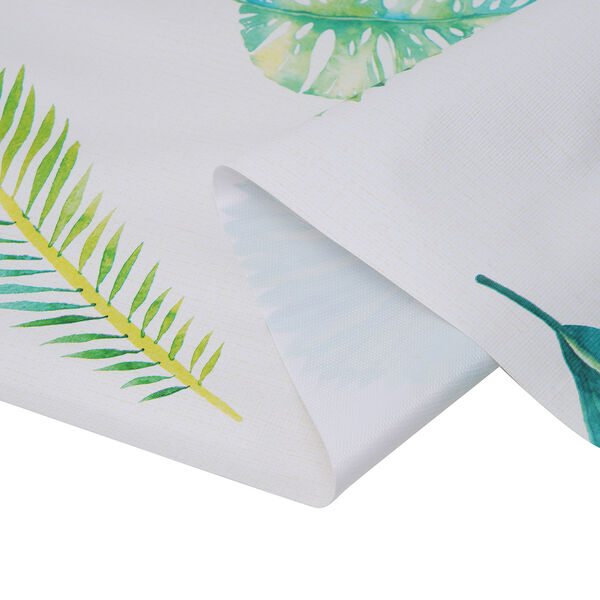 Wasserdichte PVC Tischdecke, Grünes Blattmuster image number 4