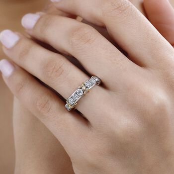 Moissanit Ring - 0,93 ct.