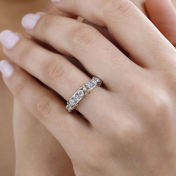 Moissanit Ring - 0,93 ct. image number 3