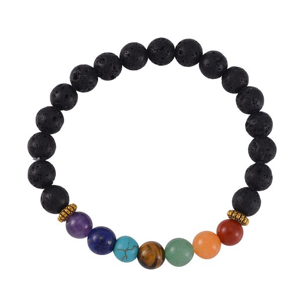 Roter Jaspis, Tigerauge Schmuckset Reine Baumwollschnur und Legierung vergoldet ca. 499.00 ct image number 11