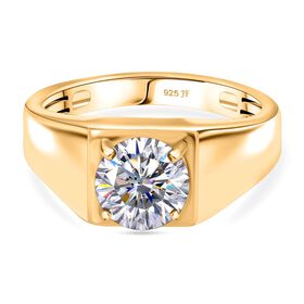 J Francis gefertigt mit SWAROVSKI-  Swarovski Zirkonia Solitär Ring