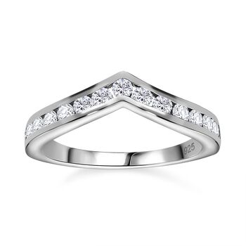 Moissanit Ring - 0,48 ct.