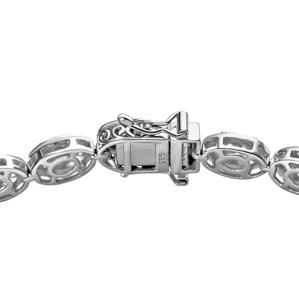 Moissanit Armband, ca. 19 cm, ca. 7.85 ct image number 3