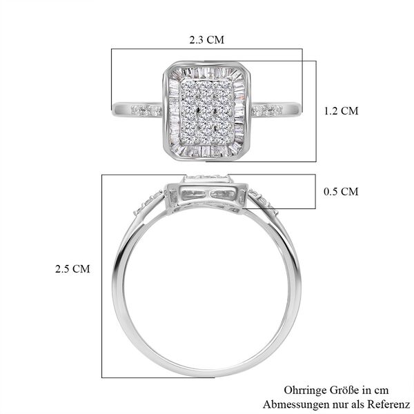 SGL zertifizierter Diamant-Ring - 0,50 ct. image number 7