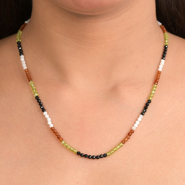 D'Joy Multi-Edelstein 45+5cm Halskette - 30 ct. image number 3