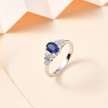 Masoala Saphir und Diamant Ring - 1,33 ct.