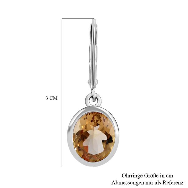 Citrin Ohrringe - 9,28 ct. image number 4
