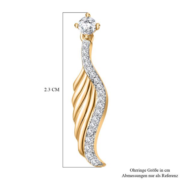 Moissanit Ohrringe - 0,53 ct. image number 6