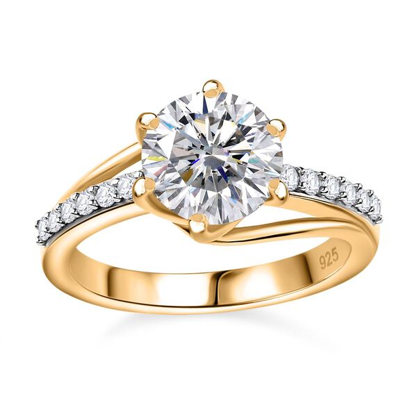 Moissanit Ring - 2 ct. image number 4