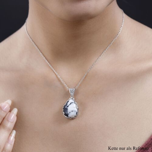 Weißer Büffel-Anhänger - 15,03 ct. image number 1