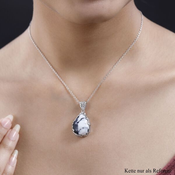 Weißer Büffel-Anhänger - 15,03 ct. image number 1