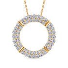 Luxuriant Diamond Lab Grown Diamant VS-EF Anhänger 417 Gold ca. 1.00 ct