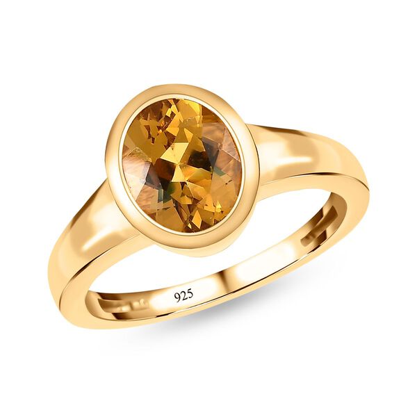 AA Premium brasilianischer Heliodor-Ring - 1,61 ct. image number 3