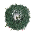 Weihnachtskranz, Weihnachtsdekoration, Durchmesser 45 cm, Rot und Mehrfarbig  image number 1