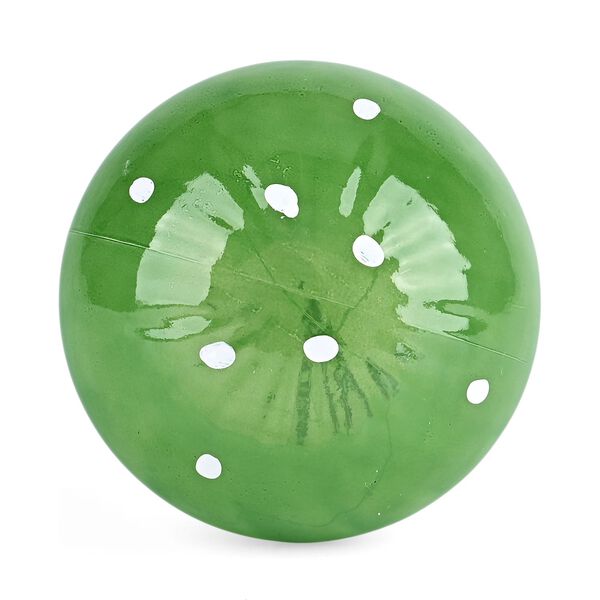 LIVMORE Glas Nachtlicht in Pilzform mit LED Lichterkette, 13,5x13,5x15,5cm, Gr&uuml;n image number 3