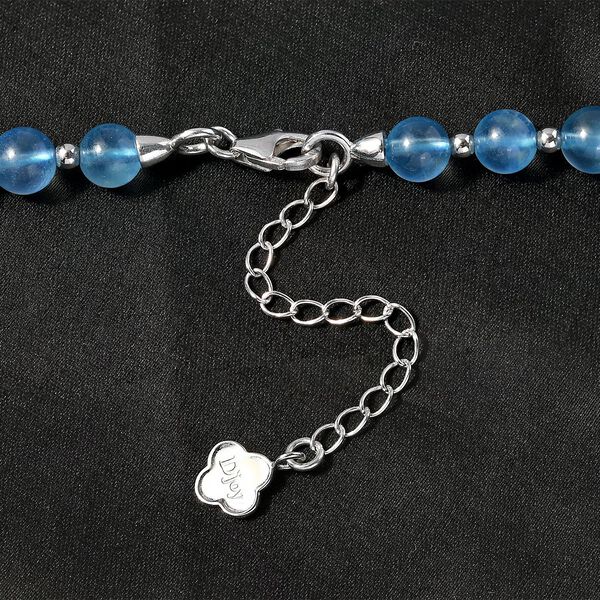 Aquamarin Halskette, 45 cm - 175 ct. image number 7