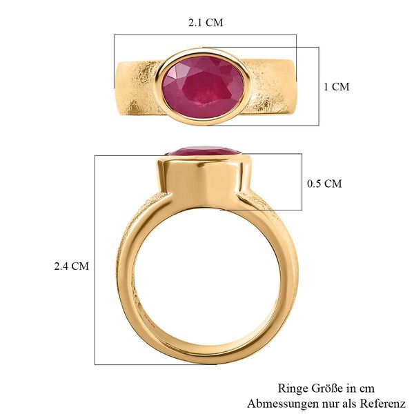 Afrikanischer Rubin Ring, ca. 2.63 ct. image number 7