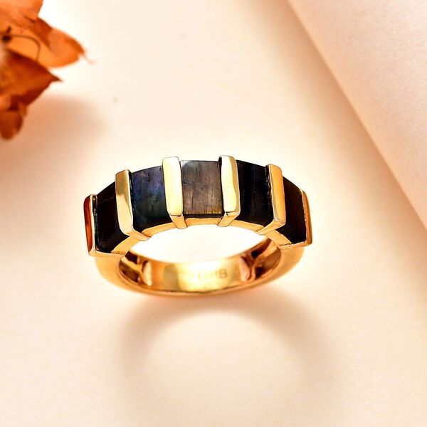 Labradorit Ring - 2,86 ct. image number 2