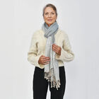 100% Viskose Gewebter Jamawar-Schal, Super Jamawar-Design, 70x190 cm, Grün