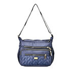 Oxford Seitentasche, Mehrfachfächern, Größe 28x22x9.5cm, marinblau