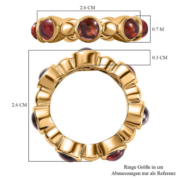 Mosambik Granat Ring - 3,87 ct. image number 7