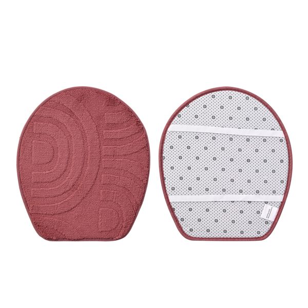 Badgarnitur mit rutschhemmender R&uuml;ckseite, Bordeaux image number 6