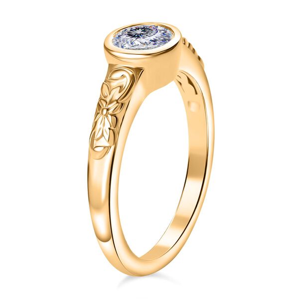 Moissanit Ring - 0,76 ct. image number 5