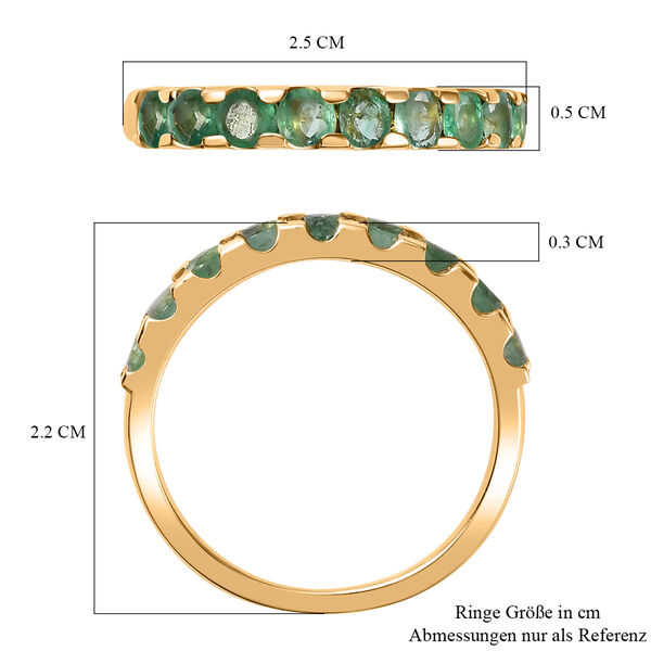 Kagem sambischer Smaragd-Ring - 1,06 ct. image number 7