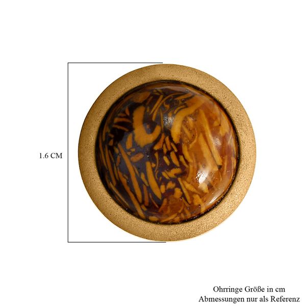 Skript Stein Ohrringe - 13 ct. image number 5