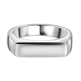 925 Silber rhodiniertRing (Größe 19.00) ca. 7,13g