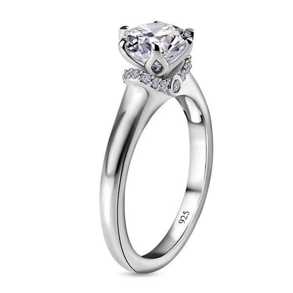 Moissanit Ring - 1,34 ct. image number 7
