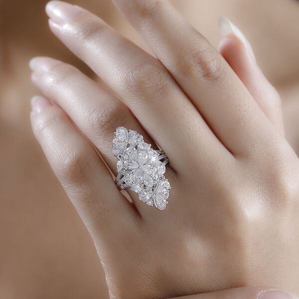 J Francis gefertigt mit SWAROVSKI- Swarovski Zirkonia Ring image number 3