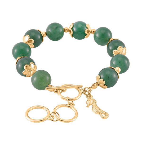Grünes Aventurin-Schmuckset - 185 ct. image number 4