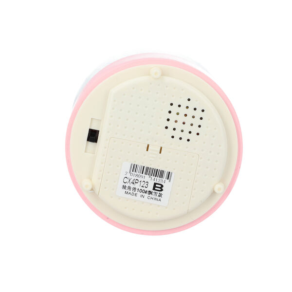 Schneekugel Musik und Licht, 15x10 cm, Einhorn, Rosa image number 4