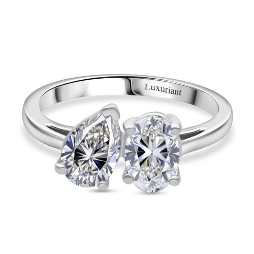 Lab Grown Diamant VS Ring 950 Platin (Größe 18.00) ca. 2,00 ct image number 0