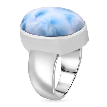Royal Bali Kollektion - AAA Larimar Ring - 21,03 ct.