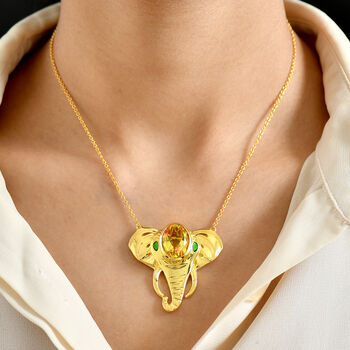 EVER TRUE Sphaleros Quarz Halskette ca. 50 cm Nickelfreies Messing ca. 9,86 ct.