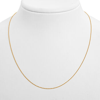 ILIANA - Kordelkette, ca. 45 cm, 750 Gelbgold