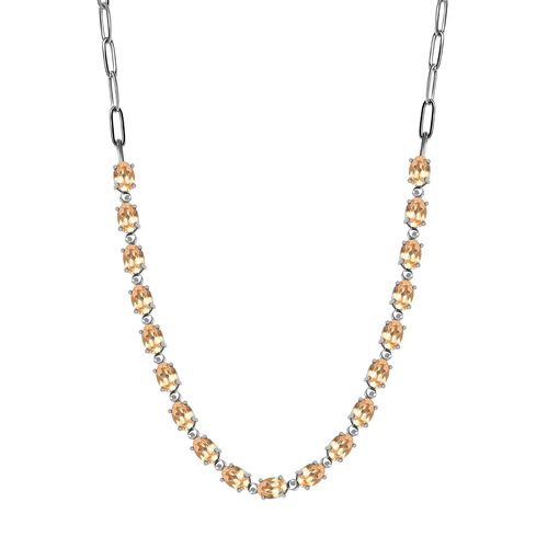 Citrin Halskette, 45 cm - 8,49 ct. image number 0