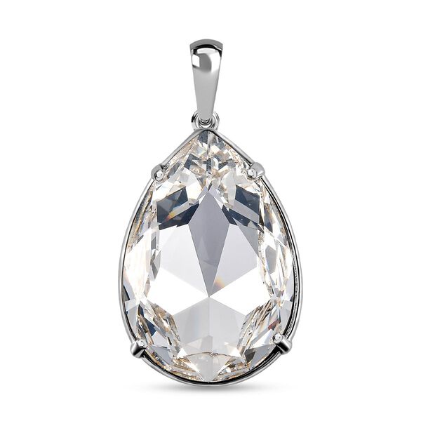 Wei&szlig;er Kristall-Anh&auml;nger - 26,98 ct.