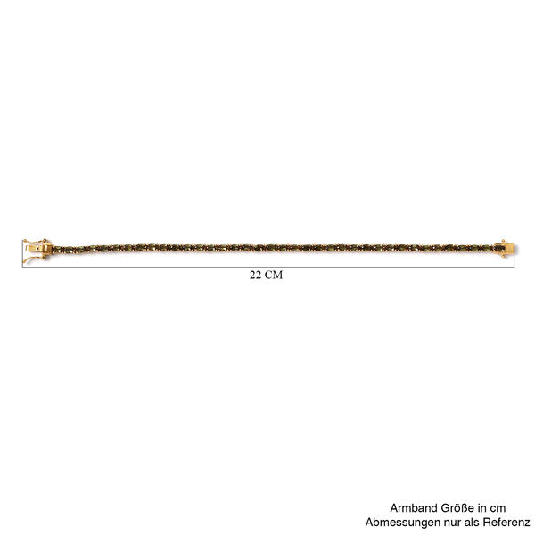 Andalusit Armband, ca. 20 cm 925 Silber vergoldet ca. 9,01 ct image number 5