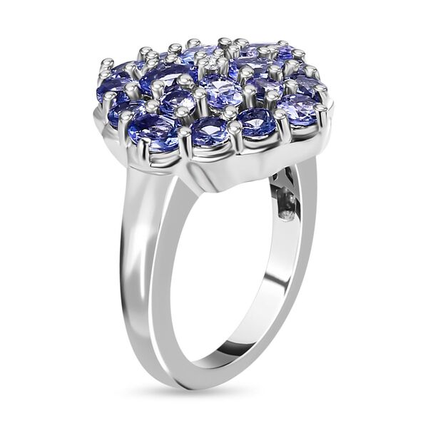 Tansanit Cluster Ring - 2,37 ct. image number 5