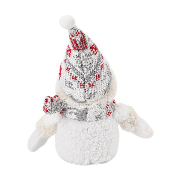 Schneemann mit LED lichter, 25 cm, 3AAA (nicht inkl.), Weiß image number 6