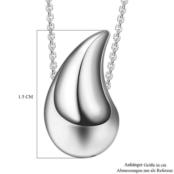 Anh&auml;nger mit 50cm Kette in Tropfen-Form image number 5
