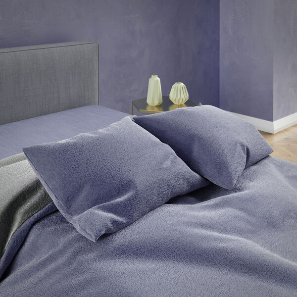 Leonardo Vicenti - Supersoft-Bettw&auml;sche- 2tlg. Set, marineblau image number 4