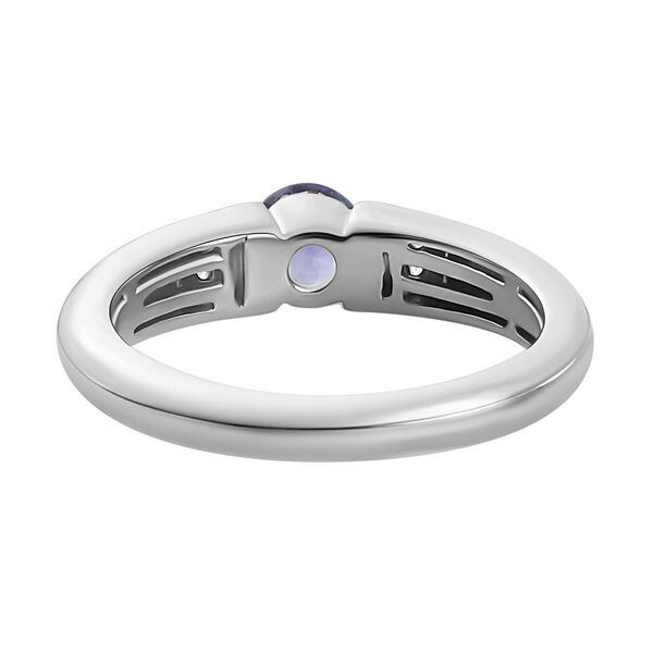 AA Tansanit und Zirkon Ring- 0,39 ct. image number 6
