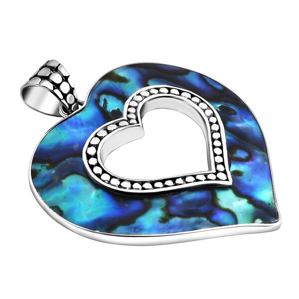 D'Joy Abalone Muschel Anhänger 925 Silber ca. 0,01 ct. image number 3