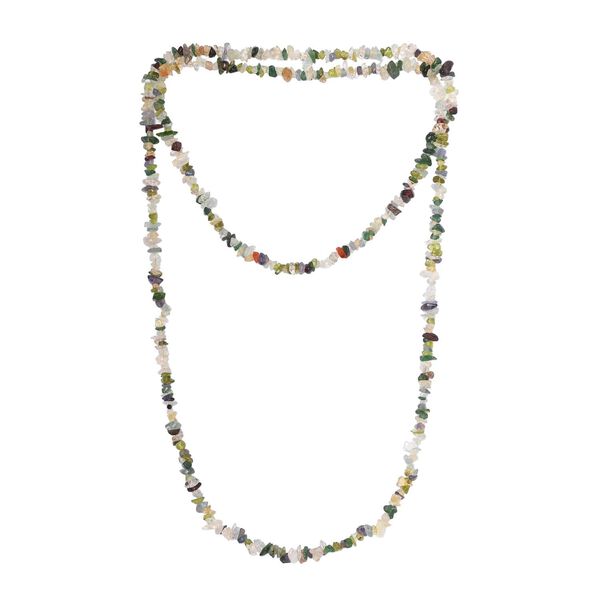 Multi-Edelstein-Halskette, 91cm - 254 ct. image number 3