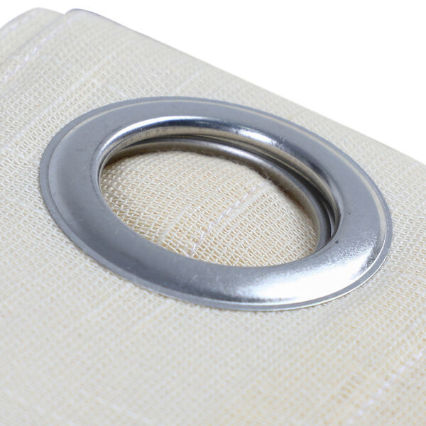 2er Set: paar Vorh&auml;nge in Leinenoptik, Gr&ouml;&szlig;e 122x244 cm, Cr&egrave;me image number 5