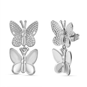 Schmetterlings-Ohrringe im Designer-Stil